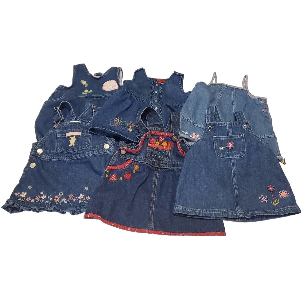 Baby Girls 3-6 Month Dresses and Jumpers Gently Used